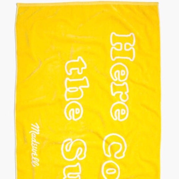 Madewell X Slowtide Exclusive XL Beach Towel - Picture 3 of 5